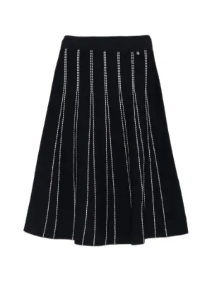 SANDRO ツイードミニスカート　34 s SANDRO ツイード ミニスカート | ホワイト | FARFETCH JP