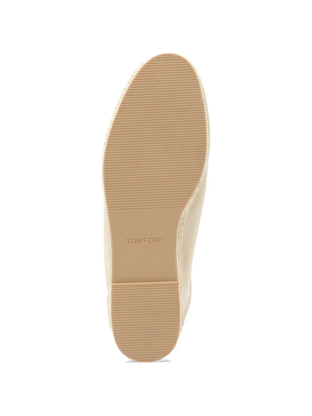 TOM FORD Espadrilles met gestikt detail Beige