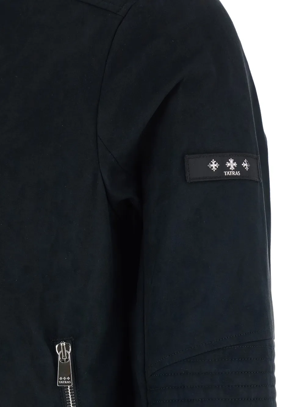  Tatras Ribbed Panelled Jacket - Black 