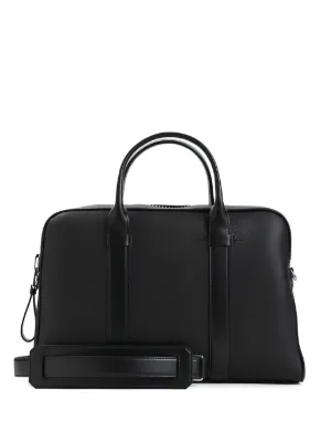 Zegna レザー ビジネスバッグ | ブラック | FARFETCH JP