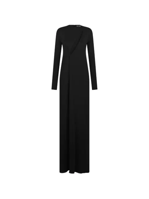 TOM FORD V领长袖连衣裙