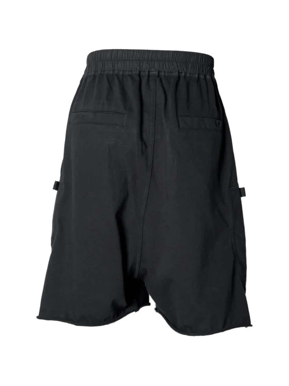 Rick Owens DRKSHDW Bauhaus Pods shorts met ritsdetail Zwart