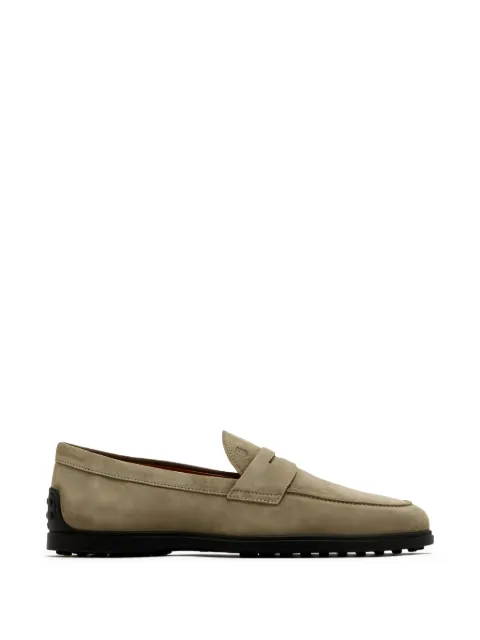 Tod's suede loafers