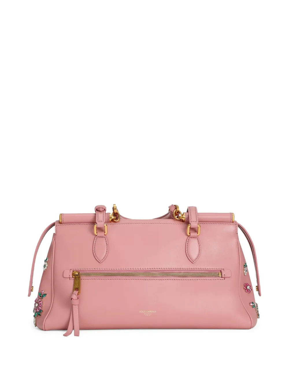 medium Vittoria leather handbag