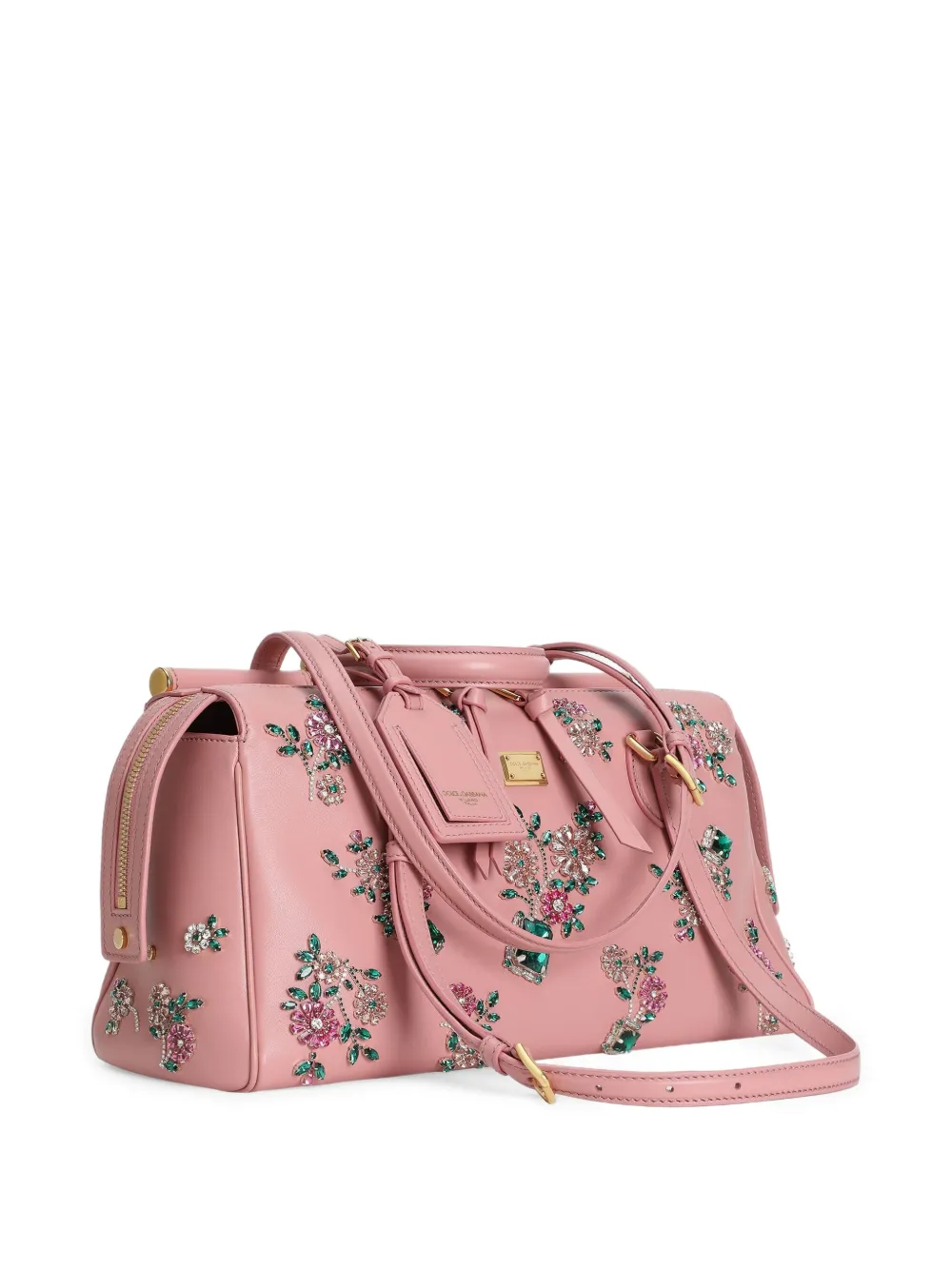medium Vittoria leather handbag