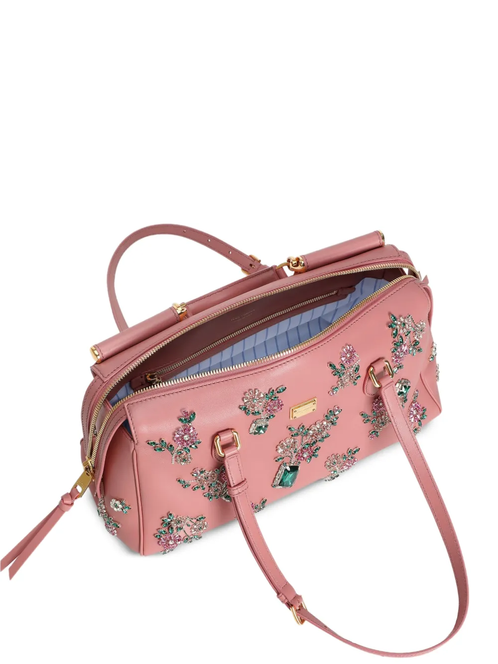 medium Vittoria leather handbag