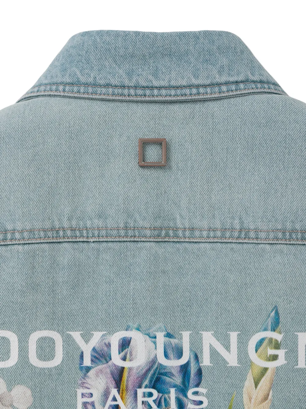 Wooyoungmi Denim overhemd Blauw
