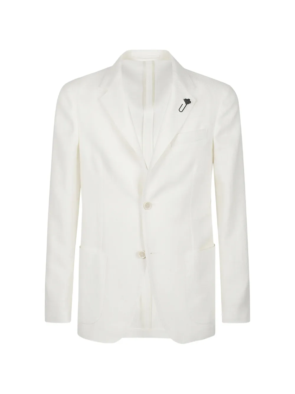 Lardini button-up blazer - Bianco