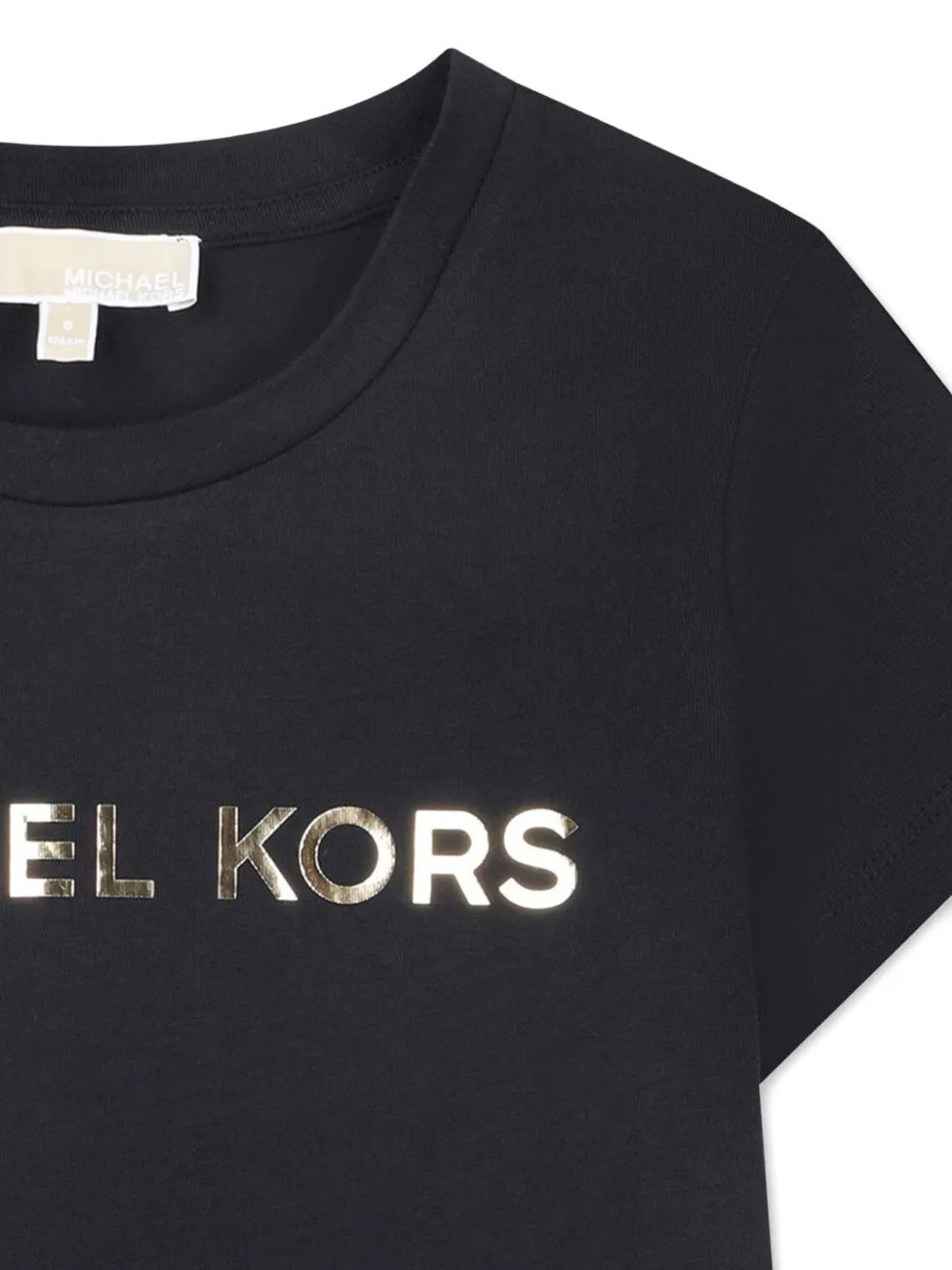 Michael Kors Kids T-shirt met logo Zwart