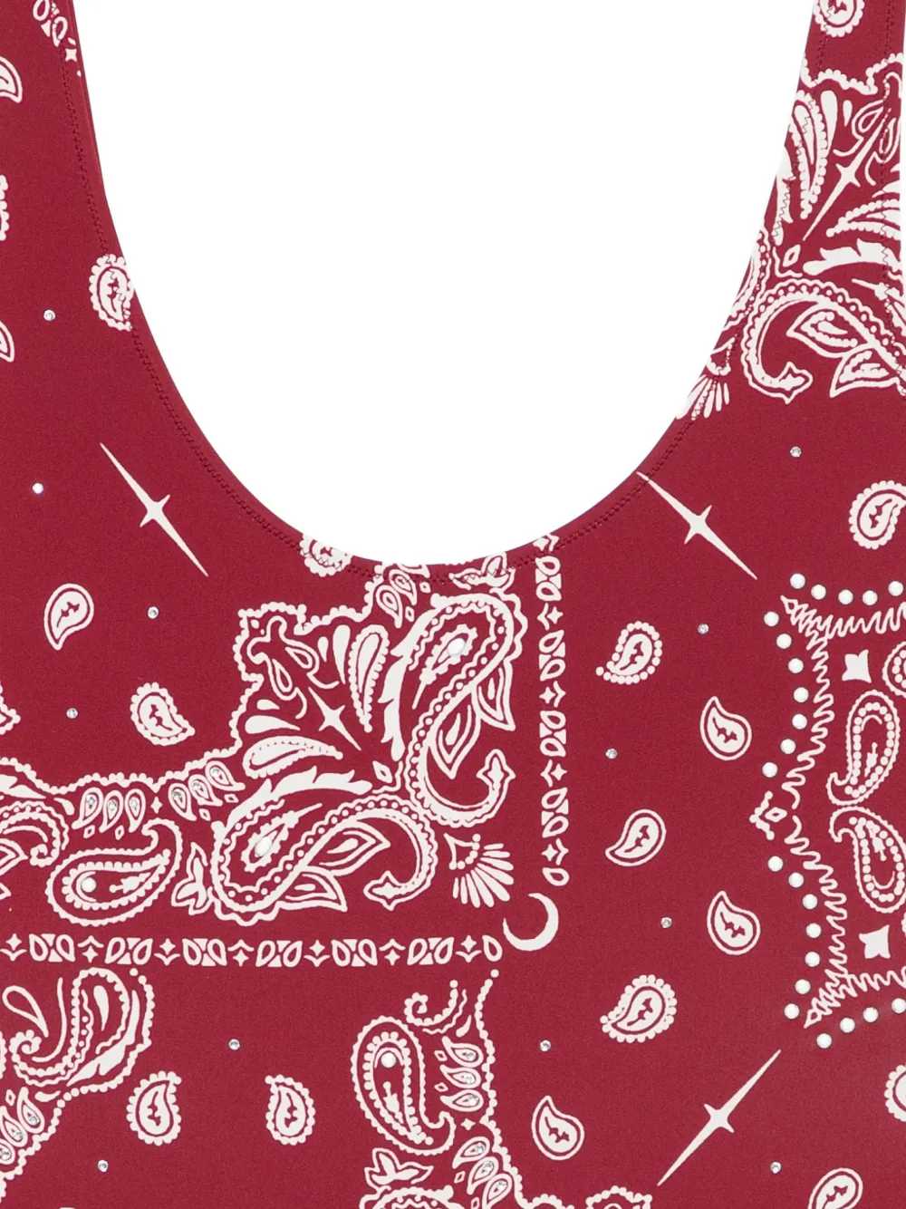  Venuja Bandana-print Swimsuit - Red 