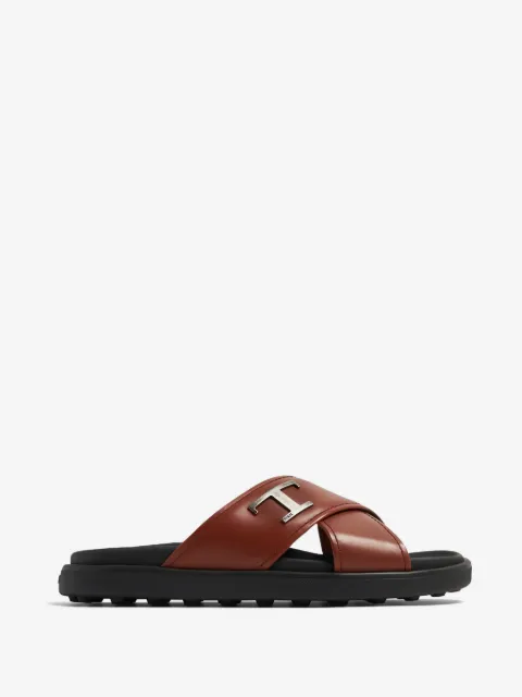 Tod's صندل 'تايملس' جلد