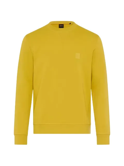 BOSS sudadera con parche cuadrado