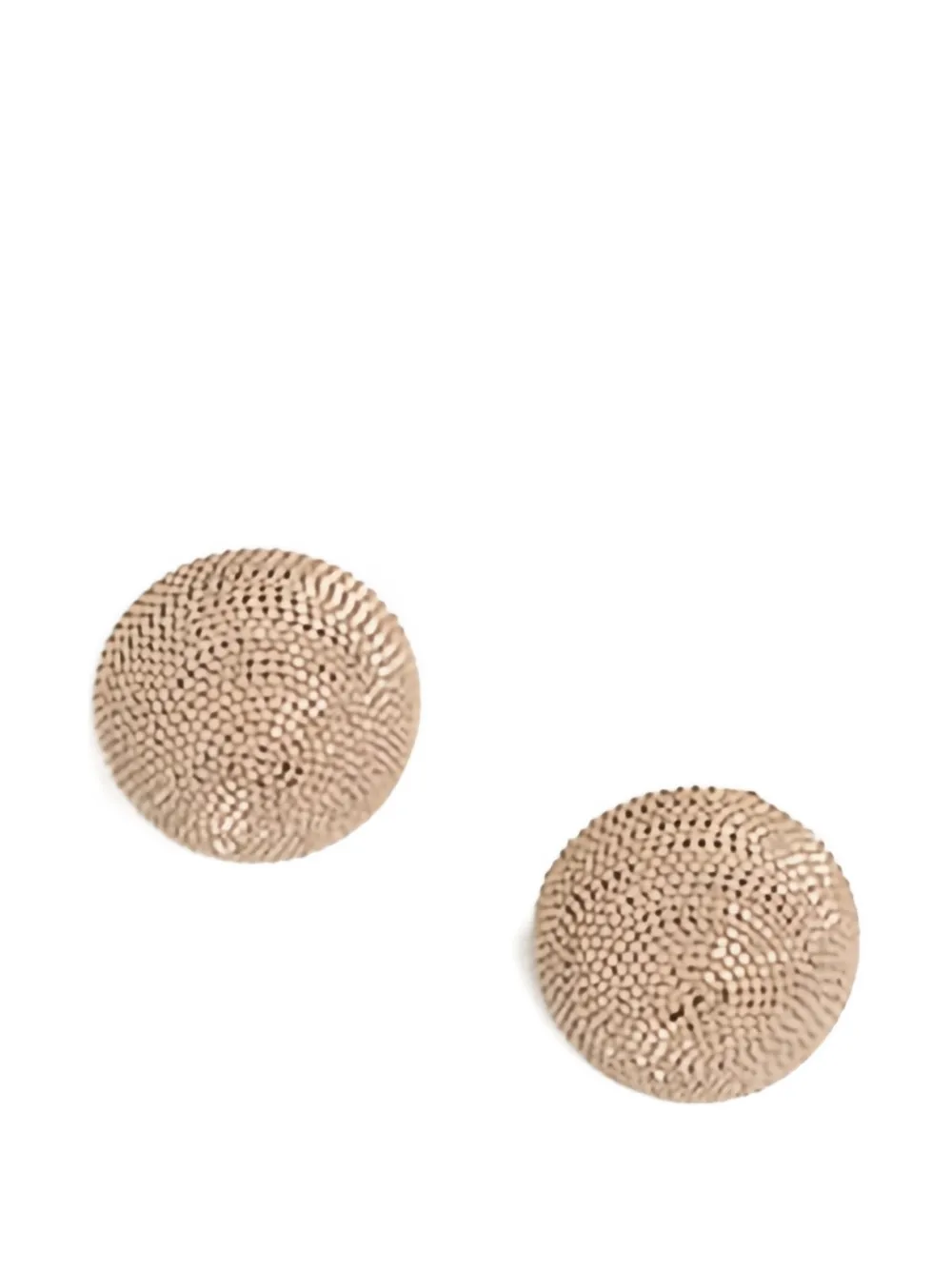 Filo Textured Round Earrings