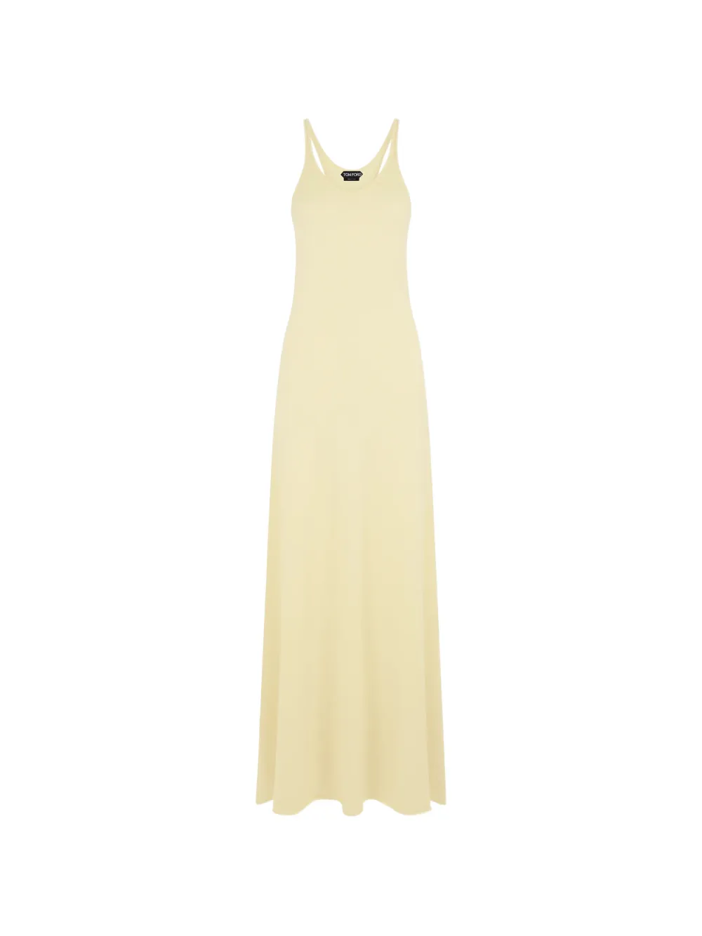 TOM FORD virgin wool maxi dress - Giallo