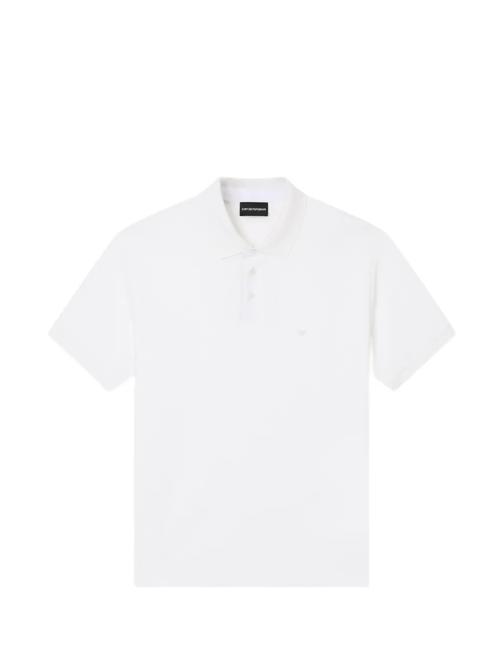Emporio Armani logo polo shirt - Bianco