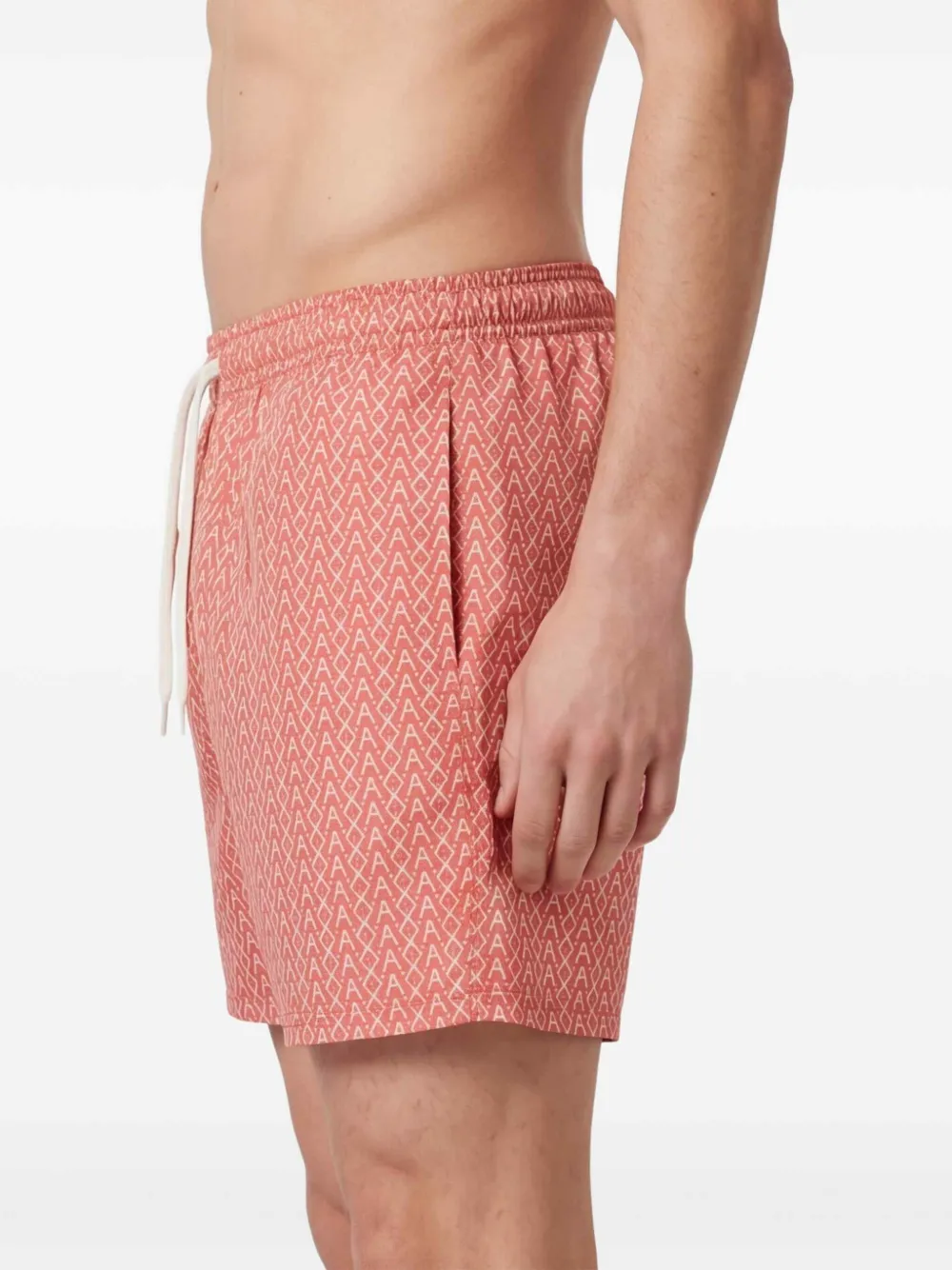 Armani Exchange Zwembroek met trekkoord Oranje