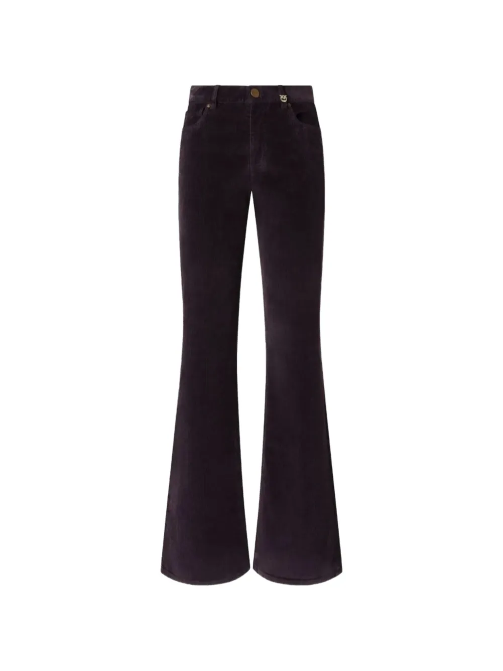 PINKO piacente belt loops trousers - Viola