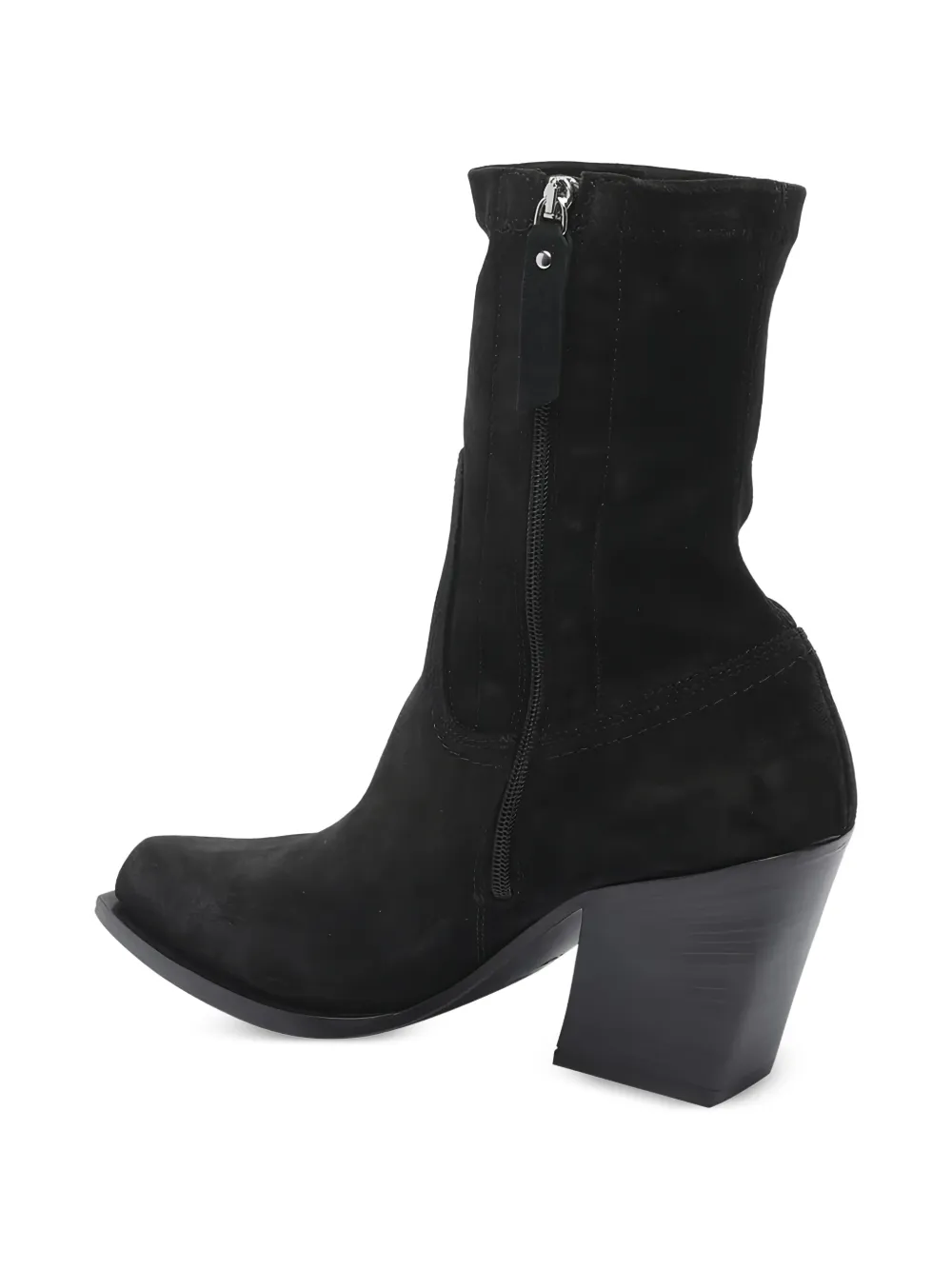 Vic Matie leather ankle boots Zwart