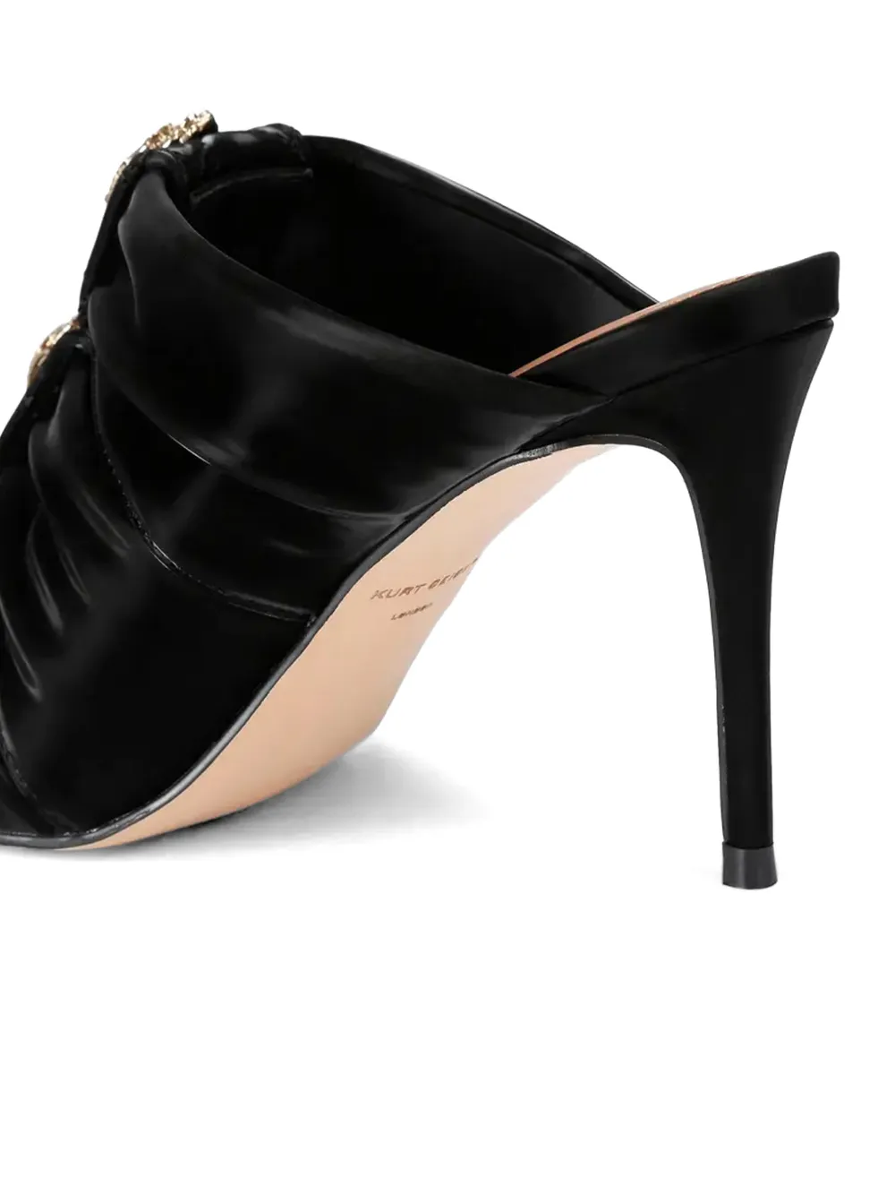 Kurt Geiger London eagle-embellishment sandals Zwart