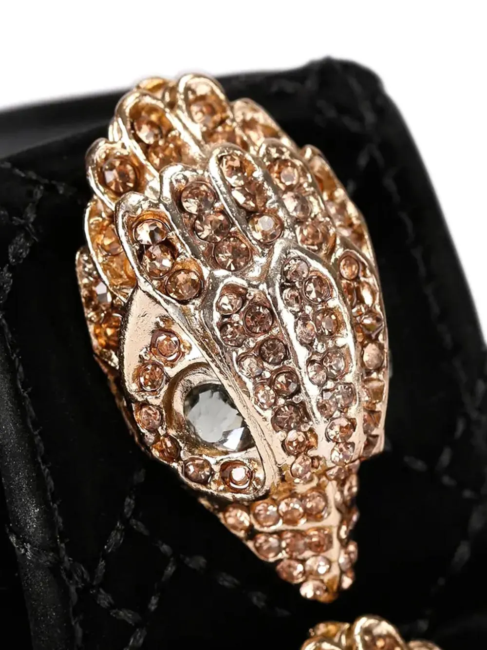 Kurt Geiger London eagle-embellishment sandals Zwart