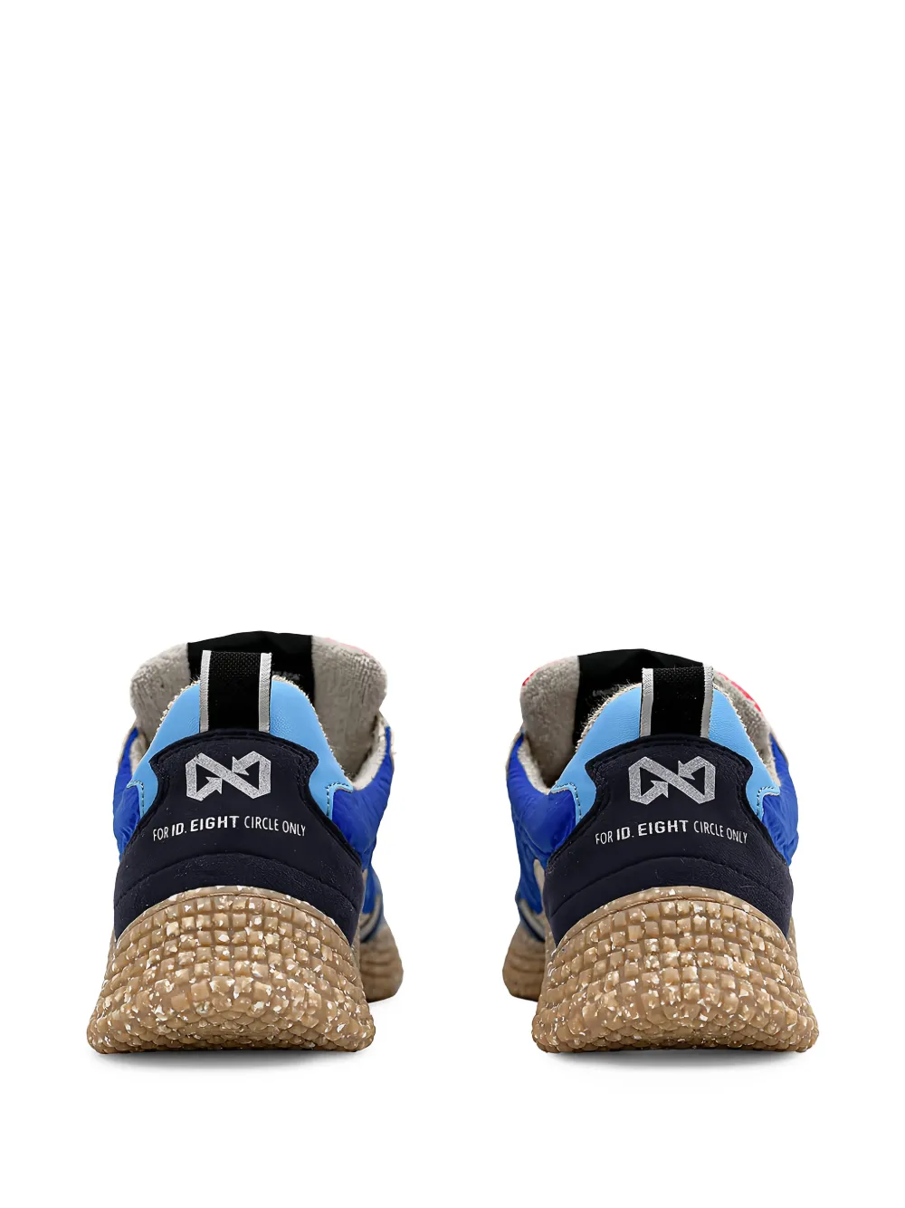 ID.EIGHT Hana sneakers met colourblocking Blauw