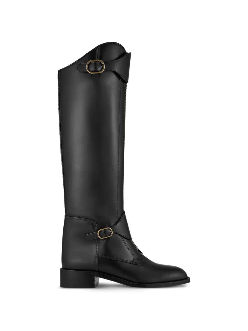 Aquazzura Alex riding boots Zwart