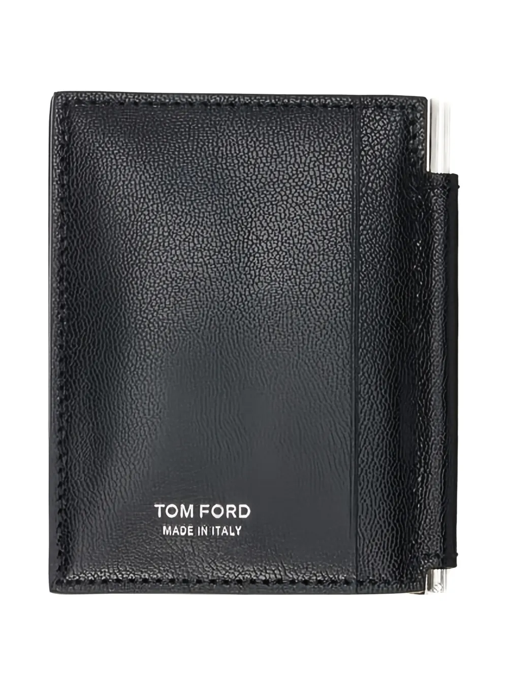 TOM FORD money clip wallet - Nero