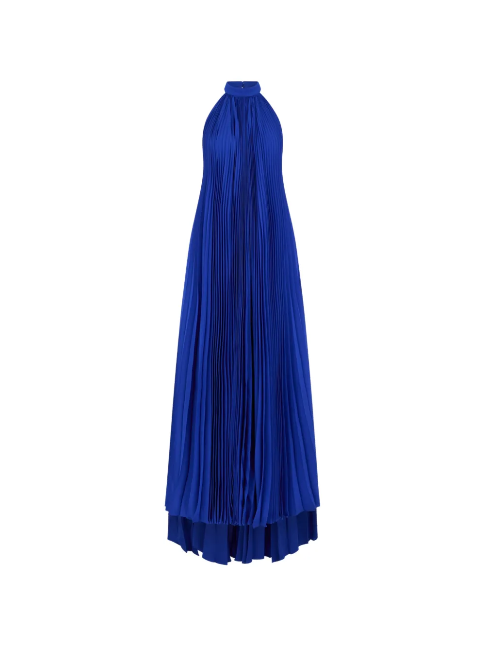 TOM FORD pleated halter dress - Blu