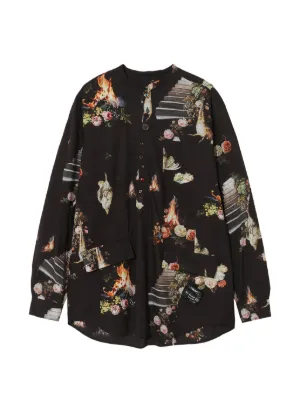 Undercover プリント シャツ | ブラック | FARFETCH JP
