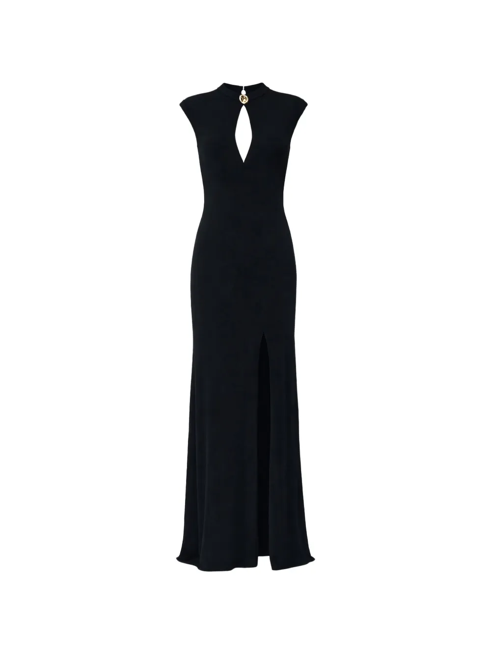 JOSEPH Maison cut-out split maxi dress - Nero