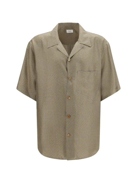 Saint Laurent geometric print shirt