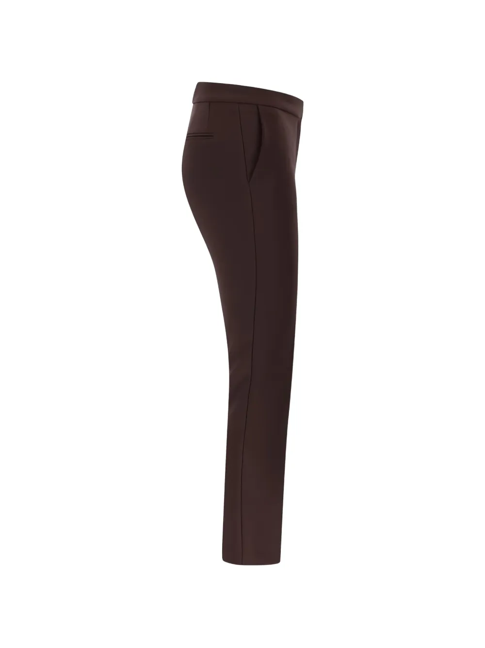 Elisabetta Franchi Straight broek Bruin
