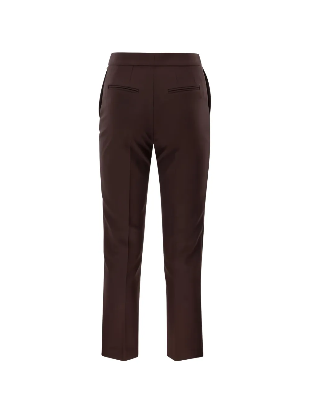 Elisabetta Franchi Straight broek Bruin