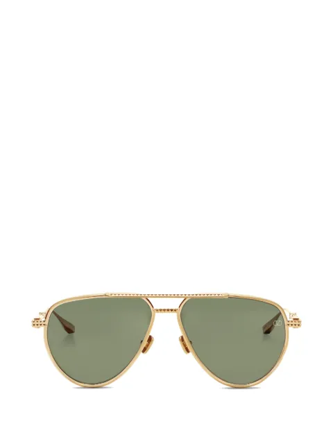 VALENTINO GARAVANI EYEWEAR textured pilot sunglasses