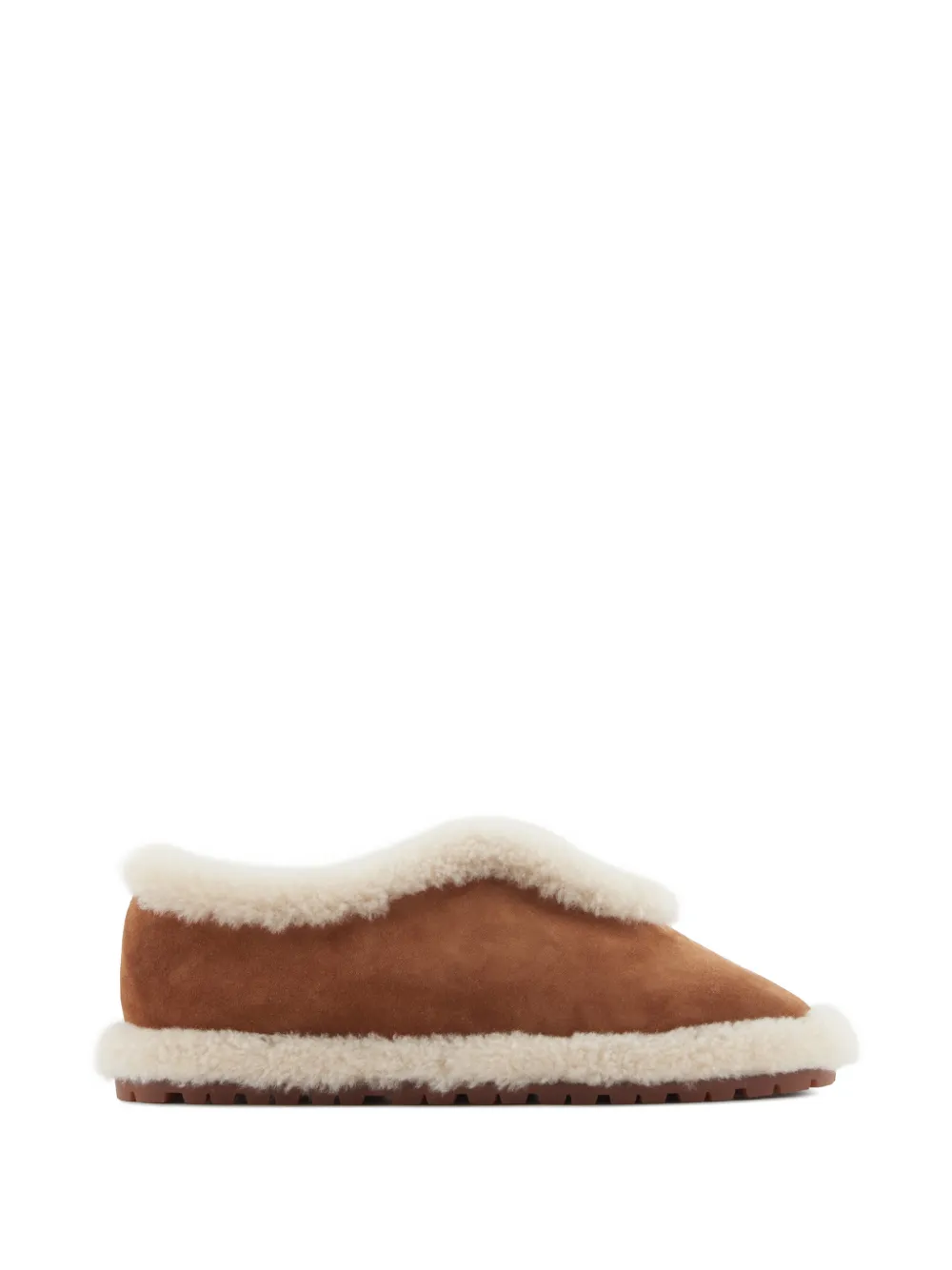 Giorgio Armani Neve slipper - Marrone