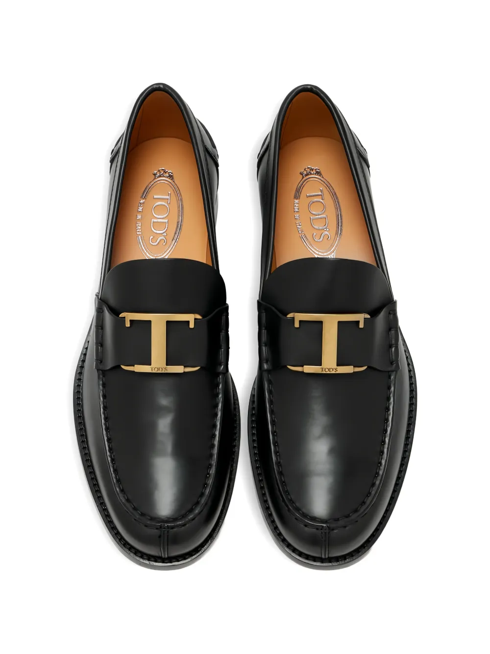 Tod's Timeless leren loafers Zwart