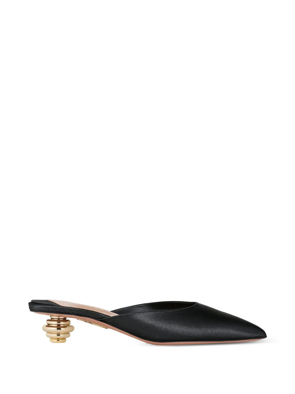 Aquazzura x Alex Rivière jewel-embellished mules Zwart