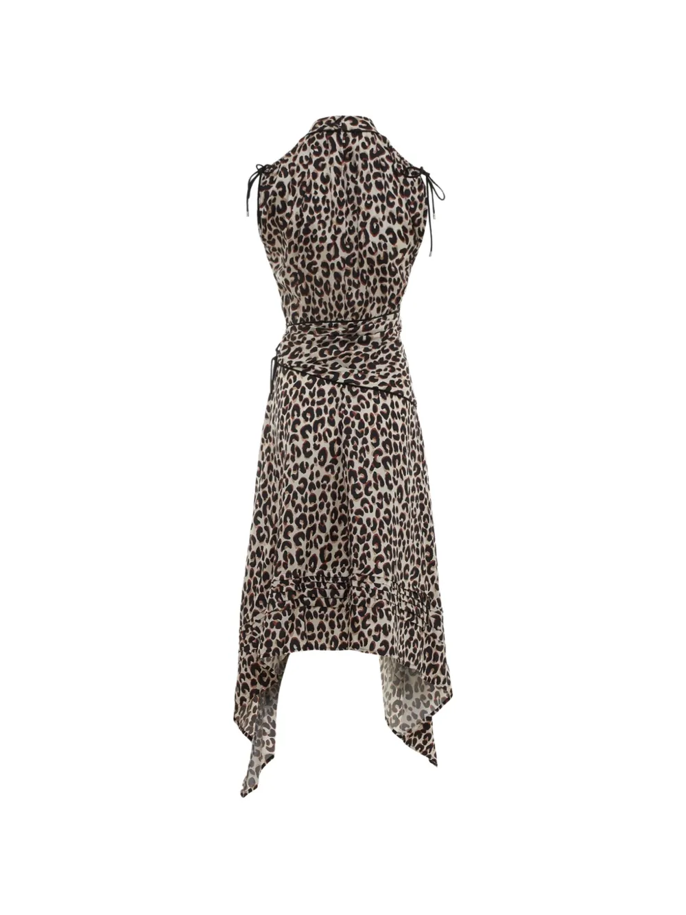 3.1 Phillip Lim Jurk met dierenprint Beige