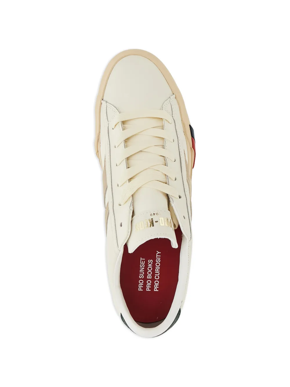 Pro-Keds Royal Classic gestreepte sneakers Beige