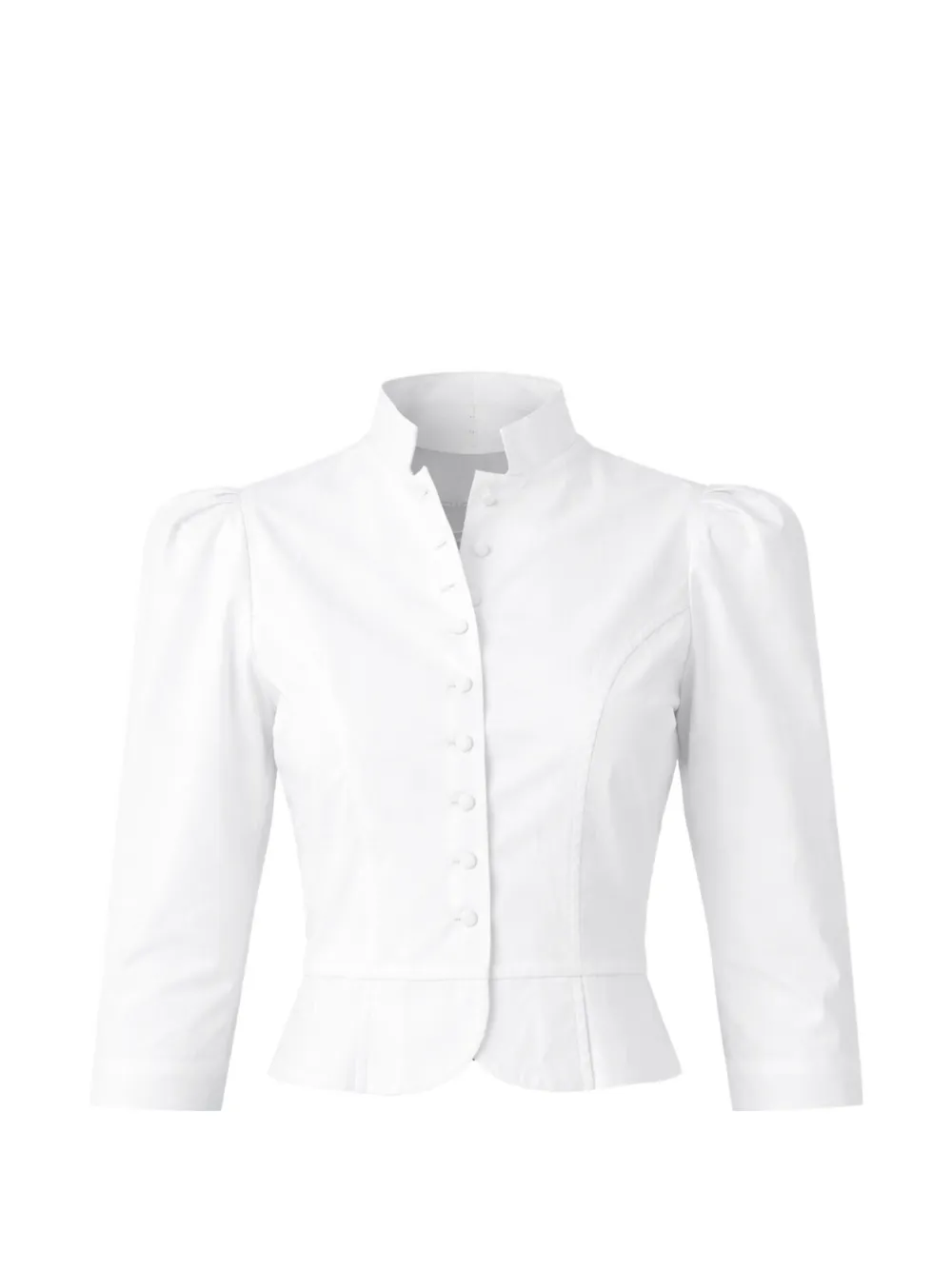 DESTREE Amoako Buttoned Jacket | White | FARFETCH AU