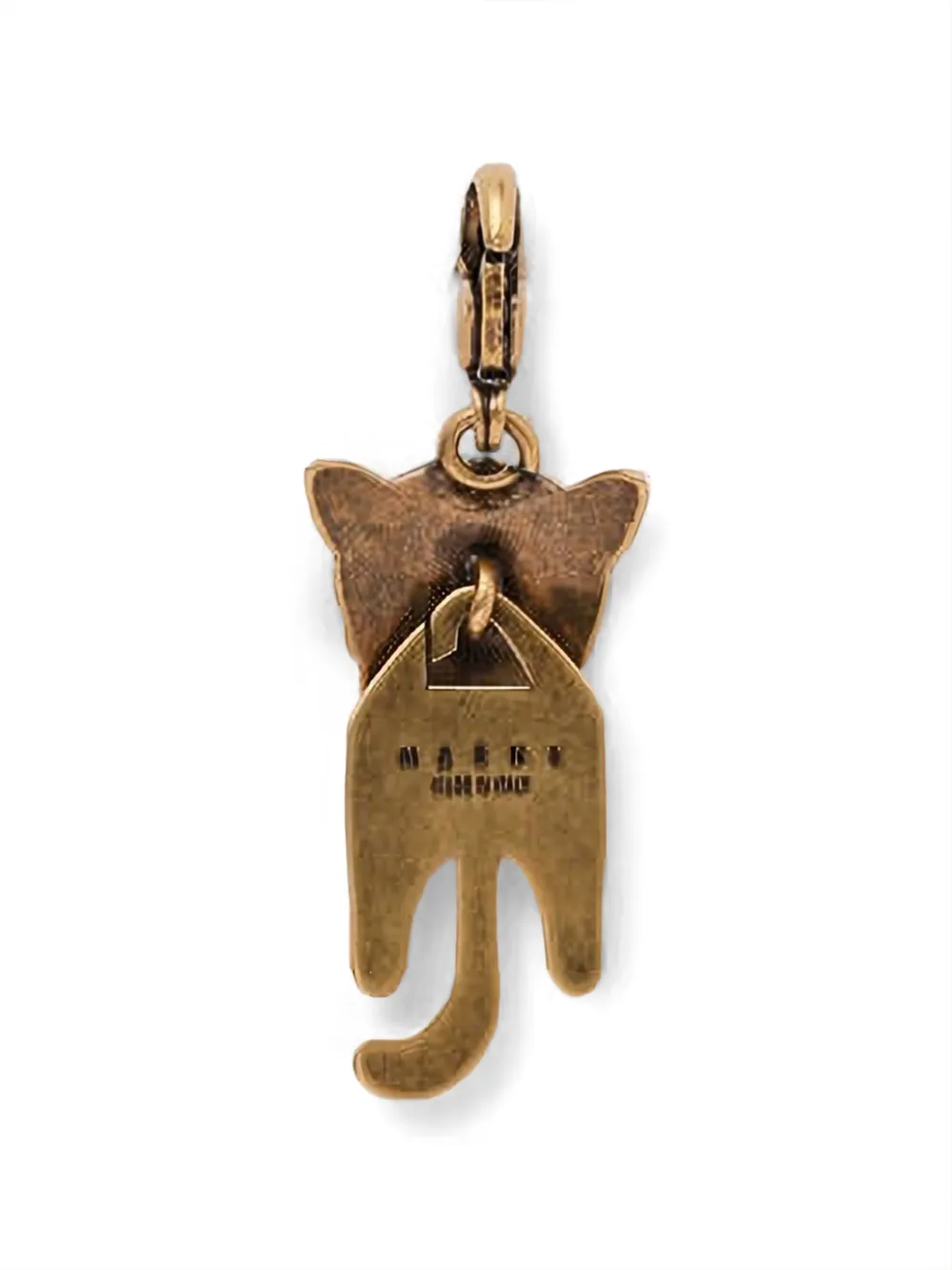 Marni Sleutelhanger met bedel Goud