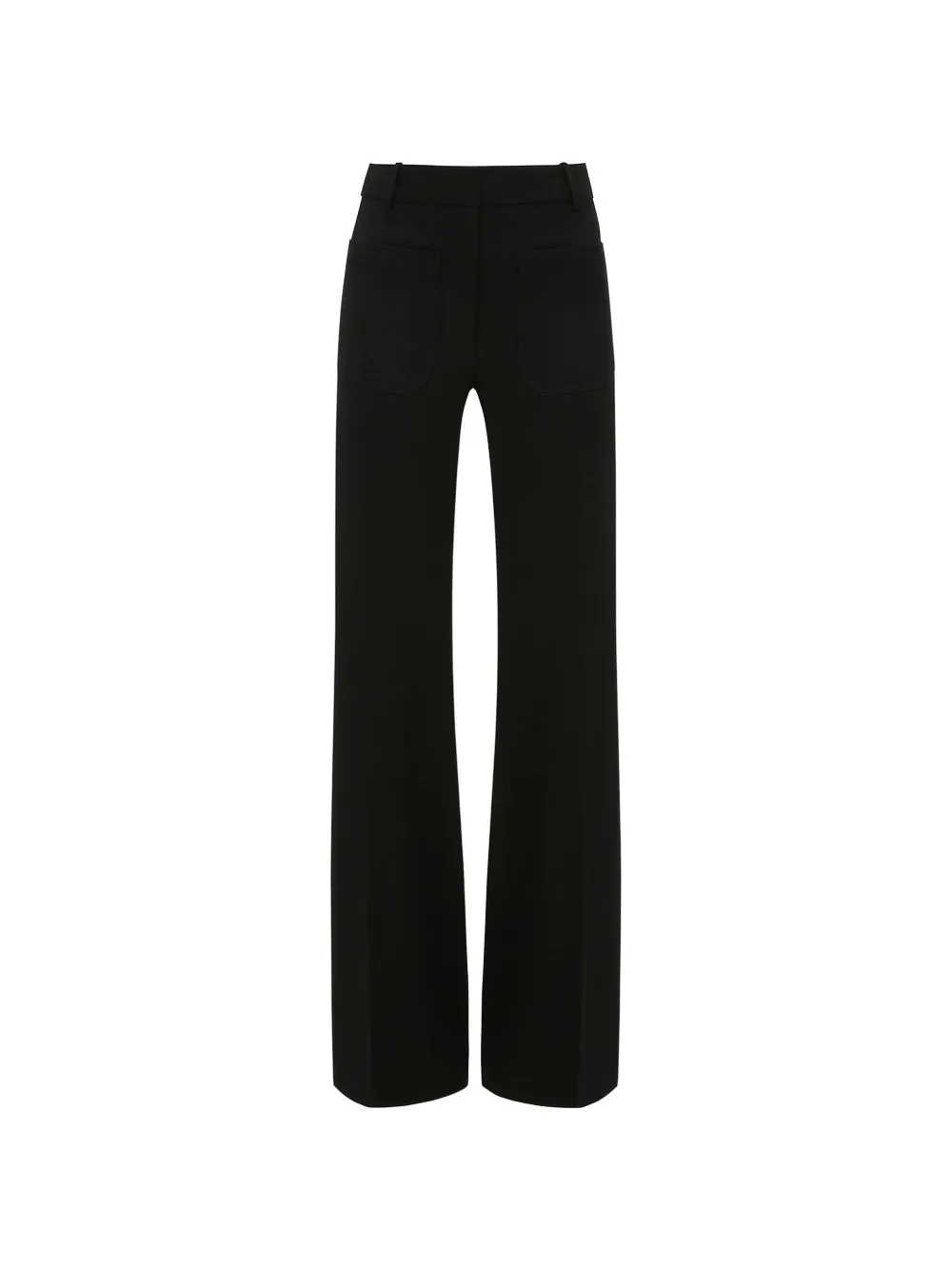 Victoria Beckham Alina flared-leg trousers - Schwarz