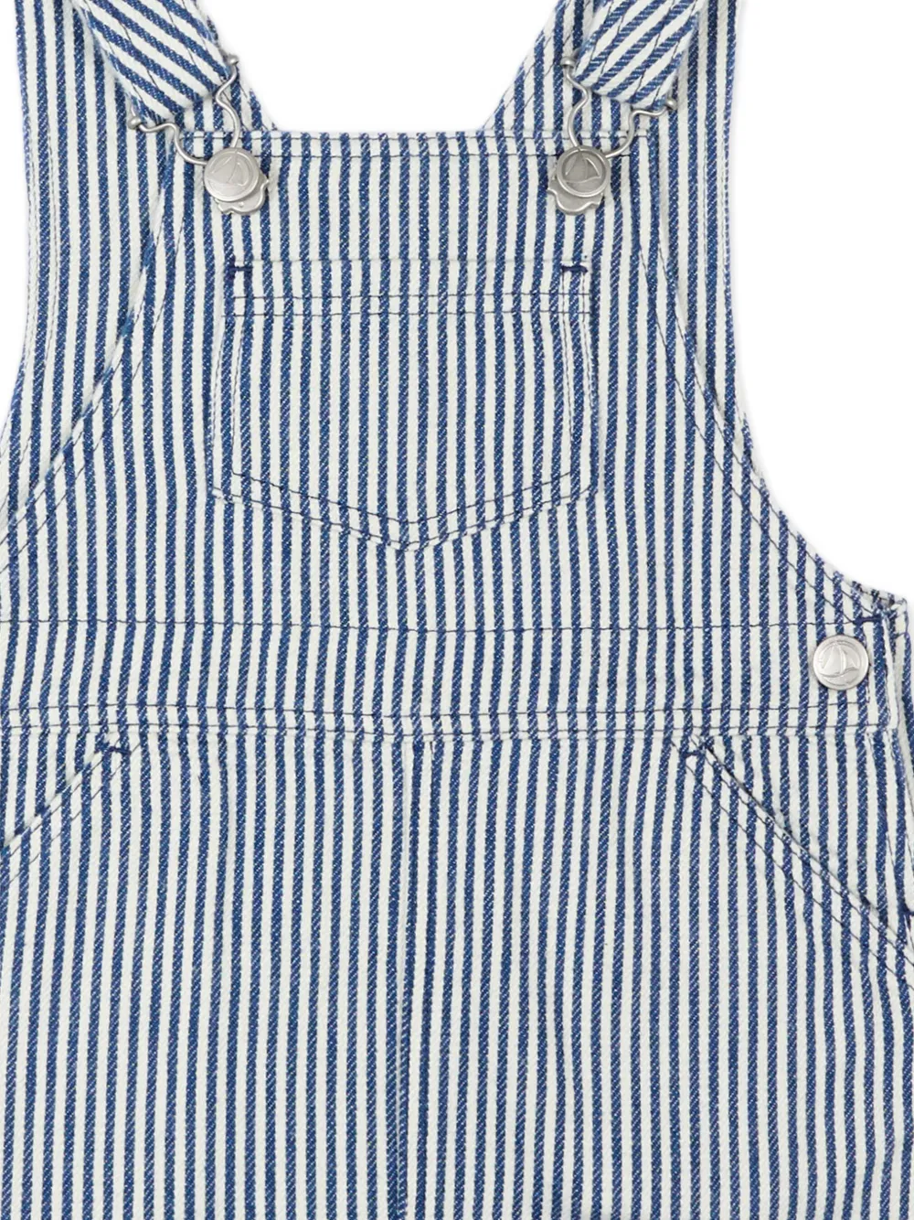 Petit Bateau Gestreepte tuinbroek Blauw