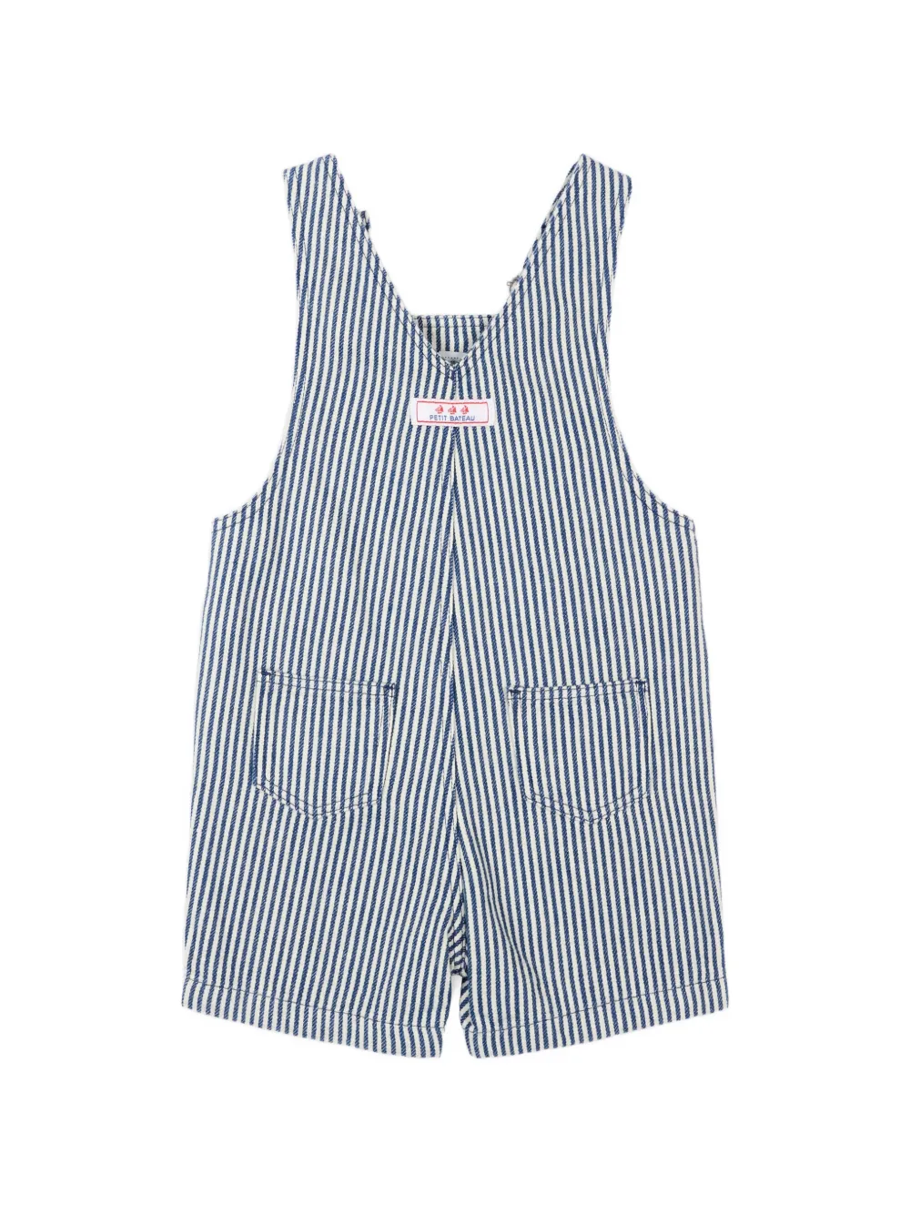 Petit Bateau Gestreepte tuinbroek Blauw