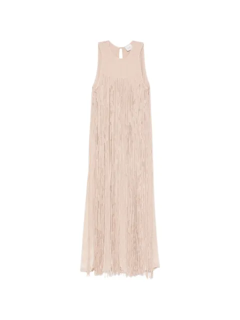 Alysi fringed maxi dress