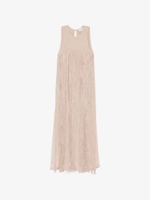 Alysi fringed maxi dress