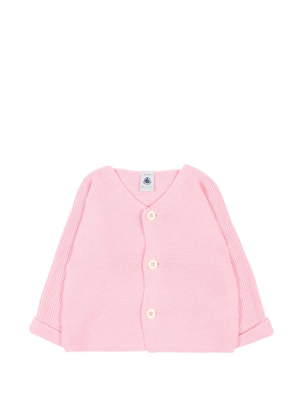 Petit Bateau button-up cardigan - Rosa