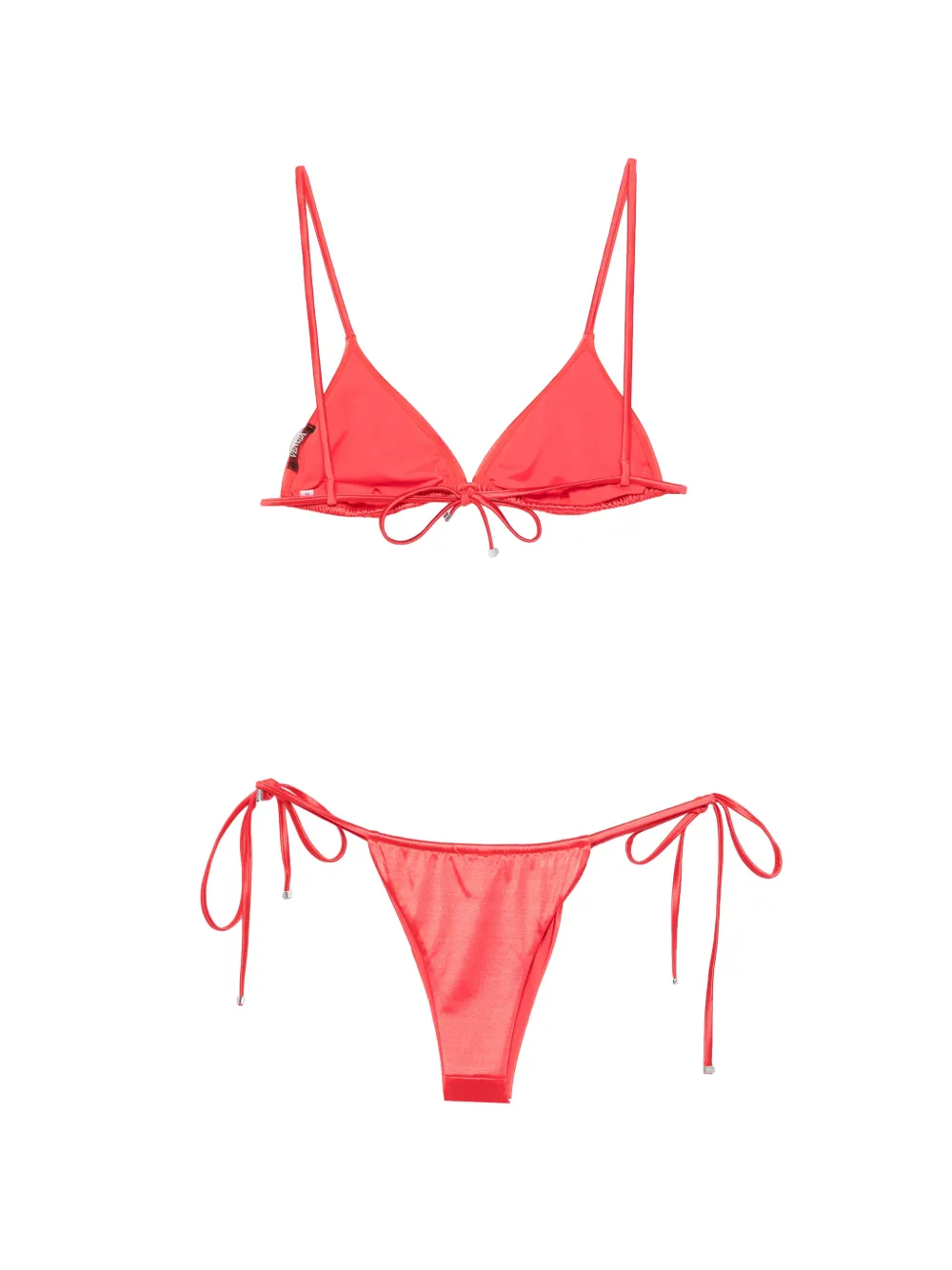  Venuja Tie-detail Bikini - Red 