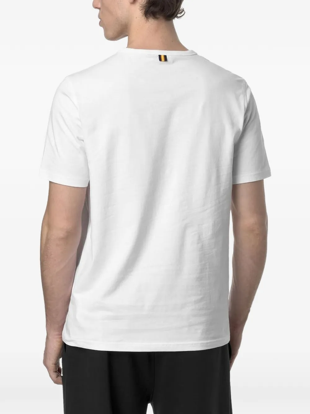 K-Way Adame T-shirt met logodetail Wit