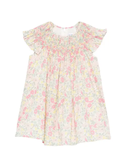 Tartine Et Chocolat floral smocked dress